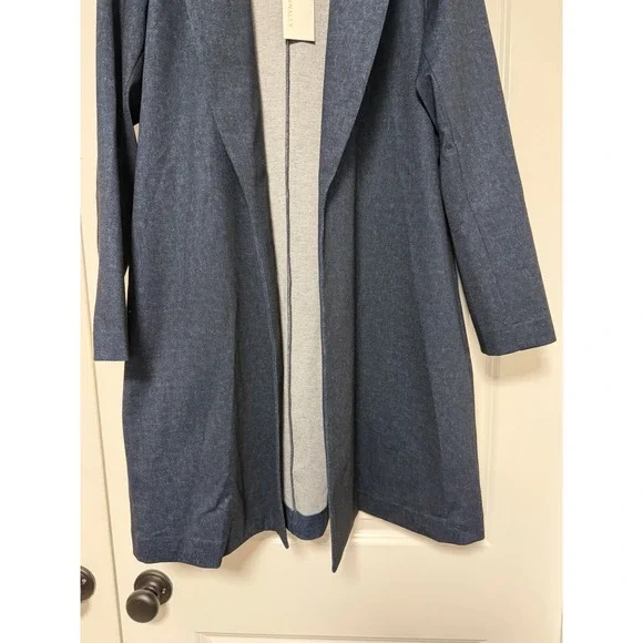 Jude Connally, Emma Jacket in navy denim, Women's Size Medium - Picture 3 of 7